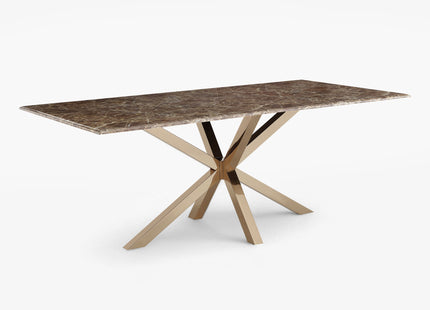 EETTAFEL WEBSY BRUIN MARMER II