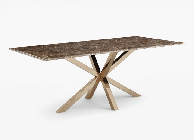 EETTAFEL WEBSY BRUIN MARMER II