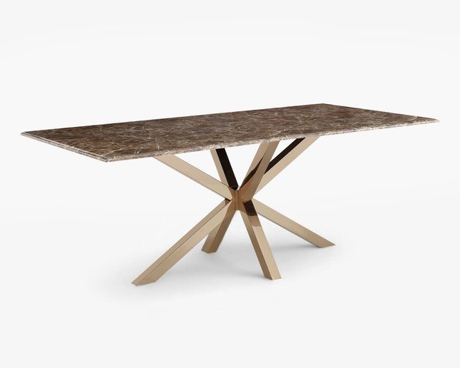 EETTAFEL WEBSY BRUIN MARMER II