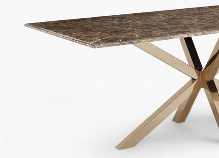 EETTAFEL WEBSY BRUIN MARMER II