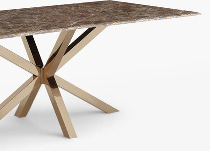 EETTAFEL WEBSY BRUIN MARMER II