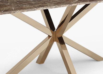 EETTAFEL WEBSY BRUIN MARMER II