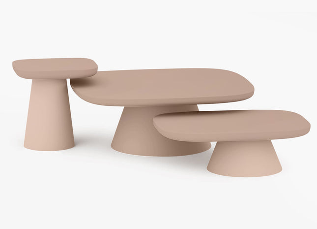 Salontafel HALLSTATT Taupe