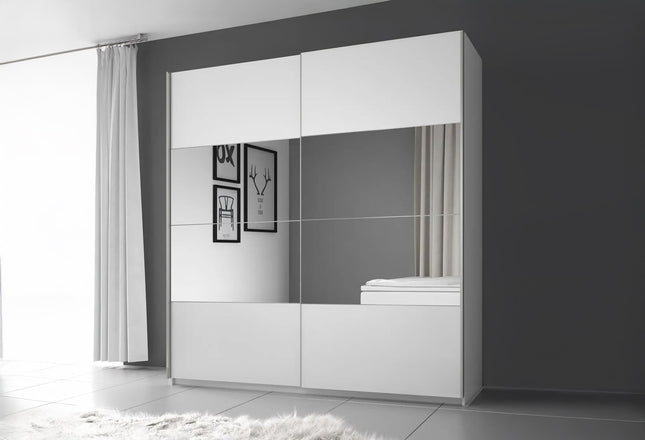 SCHUIFDEURKAST LINA Wit