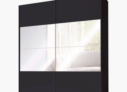 SCHUIFDEURKAST LINA Zwart